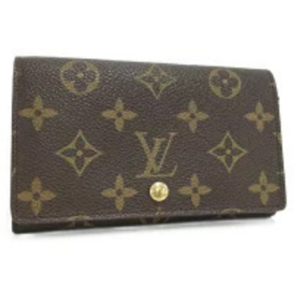 LOUIS VUITTON Bi fold wallet Portefeuille Trsor Monogram